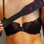 Leather Slapper XOXO With Purple Accent