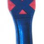 Leather Slapper XOXO With Red Accent