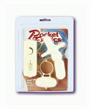 Pocket Exotic Anal T & Ring Combo