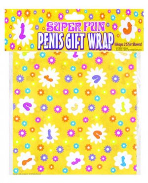 Super Fun Penis Gift Wrap