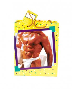 Man's Chest Gift Bag