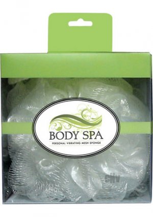 Mesh Body Spa Sponge - White