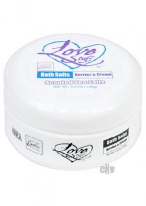 Love Stuff Bath Salt Berries & Cream