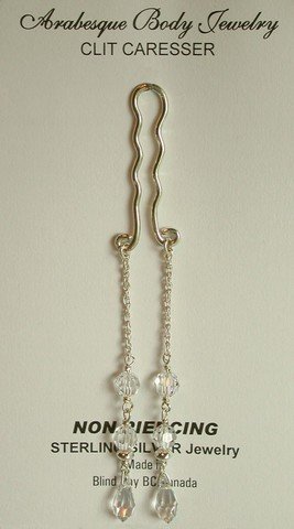 Clit Caresser - Clear Crystal