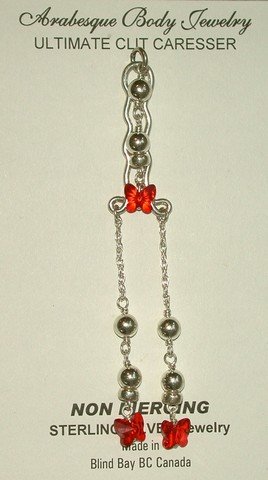 Ultimate Clit Caresser - Red Butterfly