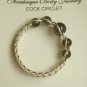 Beaded Braided Cock Circlet 5 - Smoky Quartz