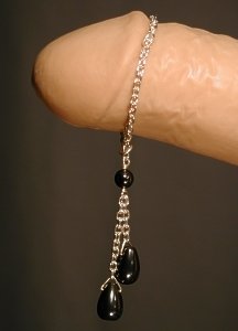 Cock Lariat - Hematite