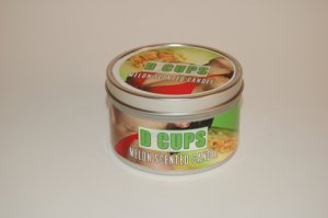 D Cups Melon Scented Candle