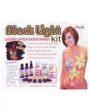 Black Light Latex Body Paint