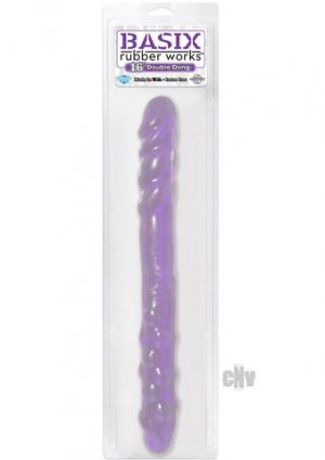 Basix 16 Double Dong - Purple