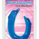 Lucky Lady Dual Stimulator - Blue Dolphin