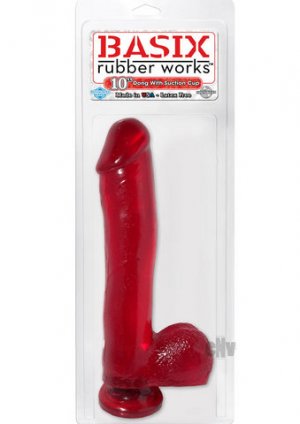 10" Dong With Suction Cup