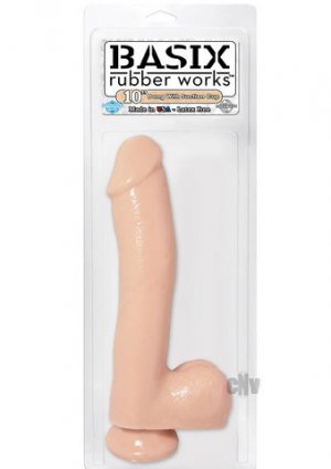 10" Dong With Suction Cup