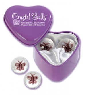 Crystal Balls Butterflys
