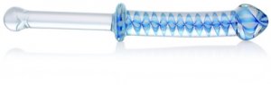 Blue/White Helix With  Handle