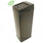 52 Liter Touchless Trashcan Square Black