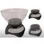 Escali Estilo Designer Dial Kitchen Scale Black