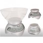 Escali Estilo Designer Dial Kitchen Scale Silver Grey