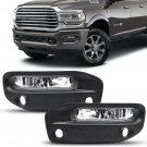 Fog Light Lamp Kit for 2019 2020 2021 2022 2023 Dodge Ram 2500 3500