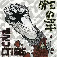 Ape Shit/Civil Crisis "split" 7-inch