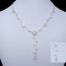Silver Floral Vine Set  NE13900