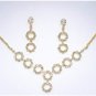 Gold Circular Set NE23800