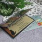 Debit Credit ID Business Card Case in Fabric and Vinyl, Chocolate Candy Print