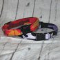 Camo Print Cotton Fabric Cat Safety Collars, Adjustable, Many Sizes and Colors