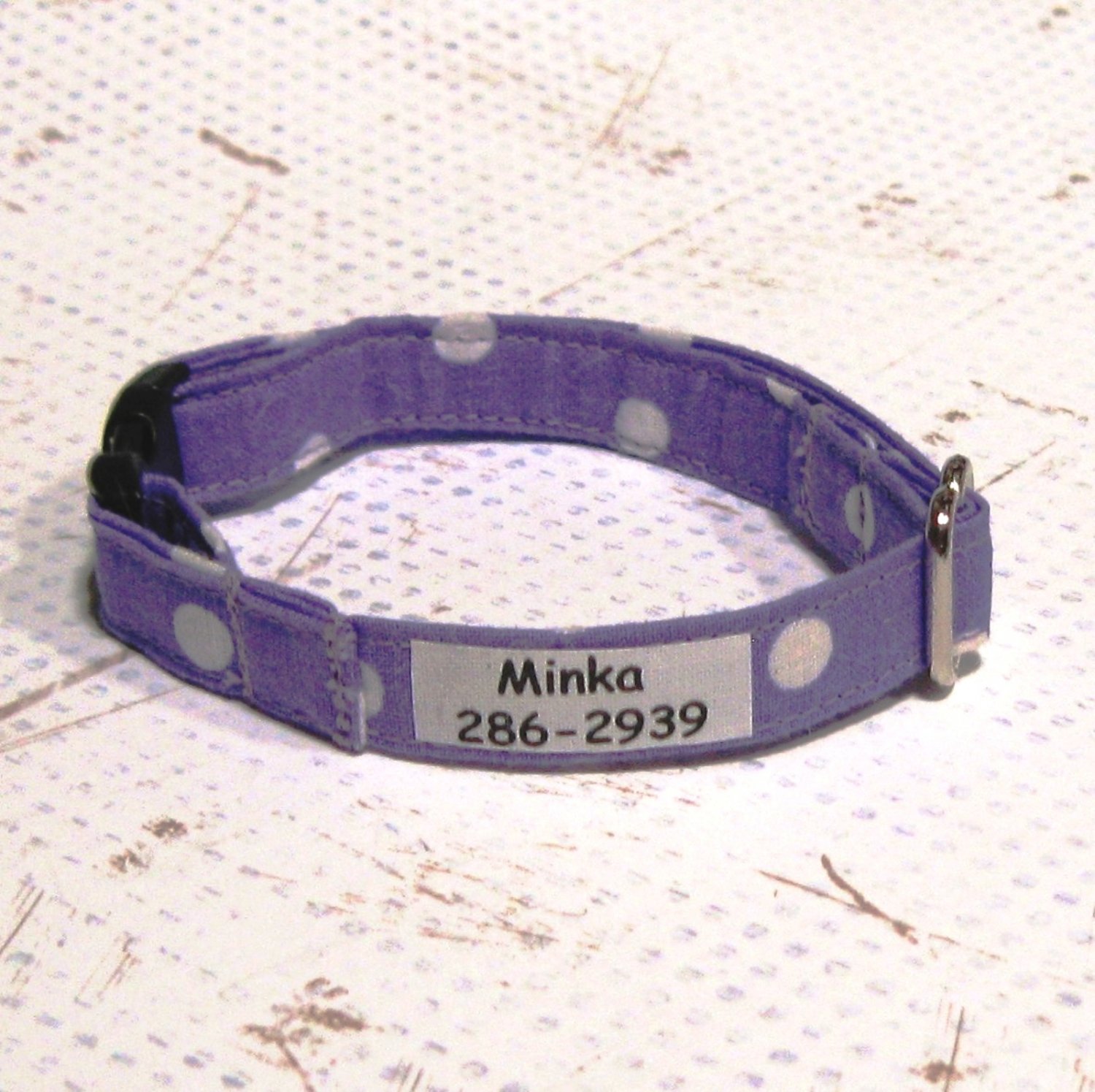 Tagless Pet ID Label for Cat Collars - Add On Purchase Only