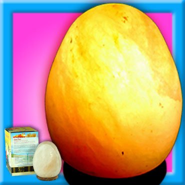 EGG SHAPE Salt Lamp Vital Energy Vitamins Of The Air