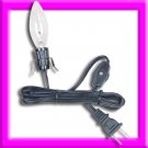 6' LIGHTING CORDS WITH Super EASY CLIP-ON SOCKET & BULB