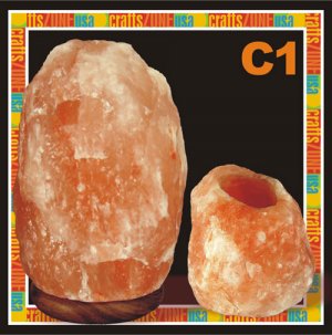 Himalayan Salt Table Lamp - Tealight C1