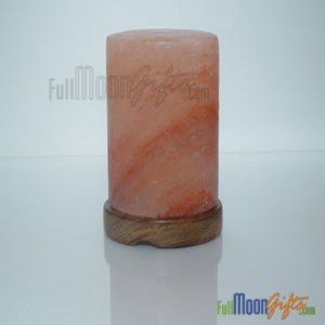 New Premium Quality Himalayan Rock Salt Lamps Cylinder Shape 6~8Lbs