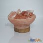 New Premium Quality Himalayan Rock Salt Lamps FireBowl-3 Shape 6~8Lbs