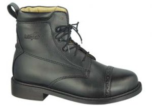 CL KIDS Laced PADDOCK Boots Horse back Riding Brown 12