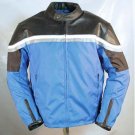 New MOTORCYCLE LEATHER TEXTILE SUMMER JACKET