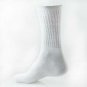 SS1 Mens Man Super Sport Socks Pack of 12 Crew high Long Cutton All White