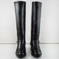 RAVEN Men Motorcycle Engineer California Highway Police Patrol Tall Biker Boots Shoes Buckle