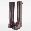 RAVEN Men Motorcycle Engineer California Highway Police Patrol Tall Biker Boots Shoes Buckle