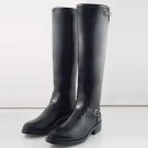 RAVEN Women Motorcycle Engineer California Highway Police Patrol Tall Biker Boots Xwide XXwide
