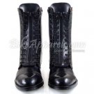 DRAGSTER Mens Biker City Mid Half Calf Stylish Leather Boots