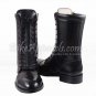 DRAGSTER Womens Biker City Mid Half Calf Stylish Leather Boots