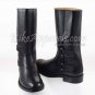 PHOENIX Mens 12" Mid Calf High Motorcycle Leather Rally Boots