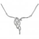 14k Gold Diamond Ladies Necklace with round diamonds 2.00 ctw.