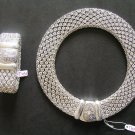 necklace and bracelet set /silver plated /NWT