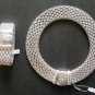 necklace and bracelet set /silver plated /NWT