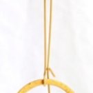 Designer pair hoops Earring 18k plated gold-new