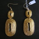 Beautiful gold plated earring new with Tags