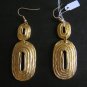 Beautiful gold plated earring new with Tags