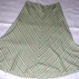 Yarn Dyed Linen-Blend Skirt (Size: 18/20)